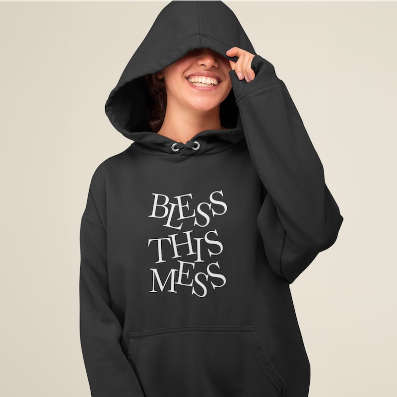 Unisex College Hoodie black Custom hoodies 51